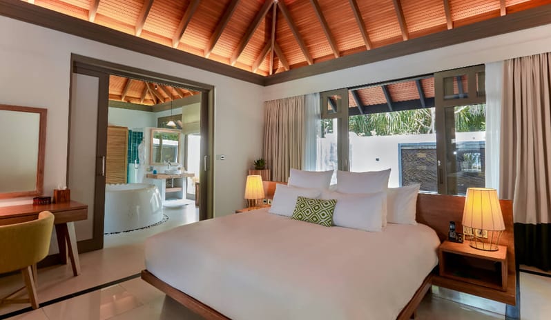 JA MANAFARU - OCEAN VIEW POOL VILLA - BEDROOM